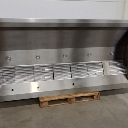 extractor hood s/s 2.8m 